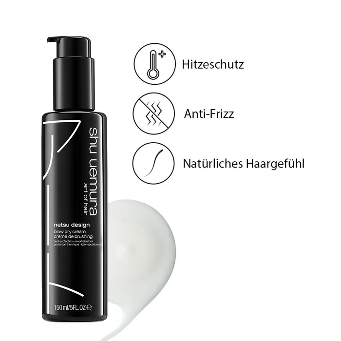 Netsu Design Blow Dry Hitzeschutz Cream 150ml - Knaus Hairdesign