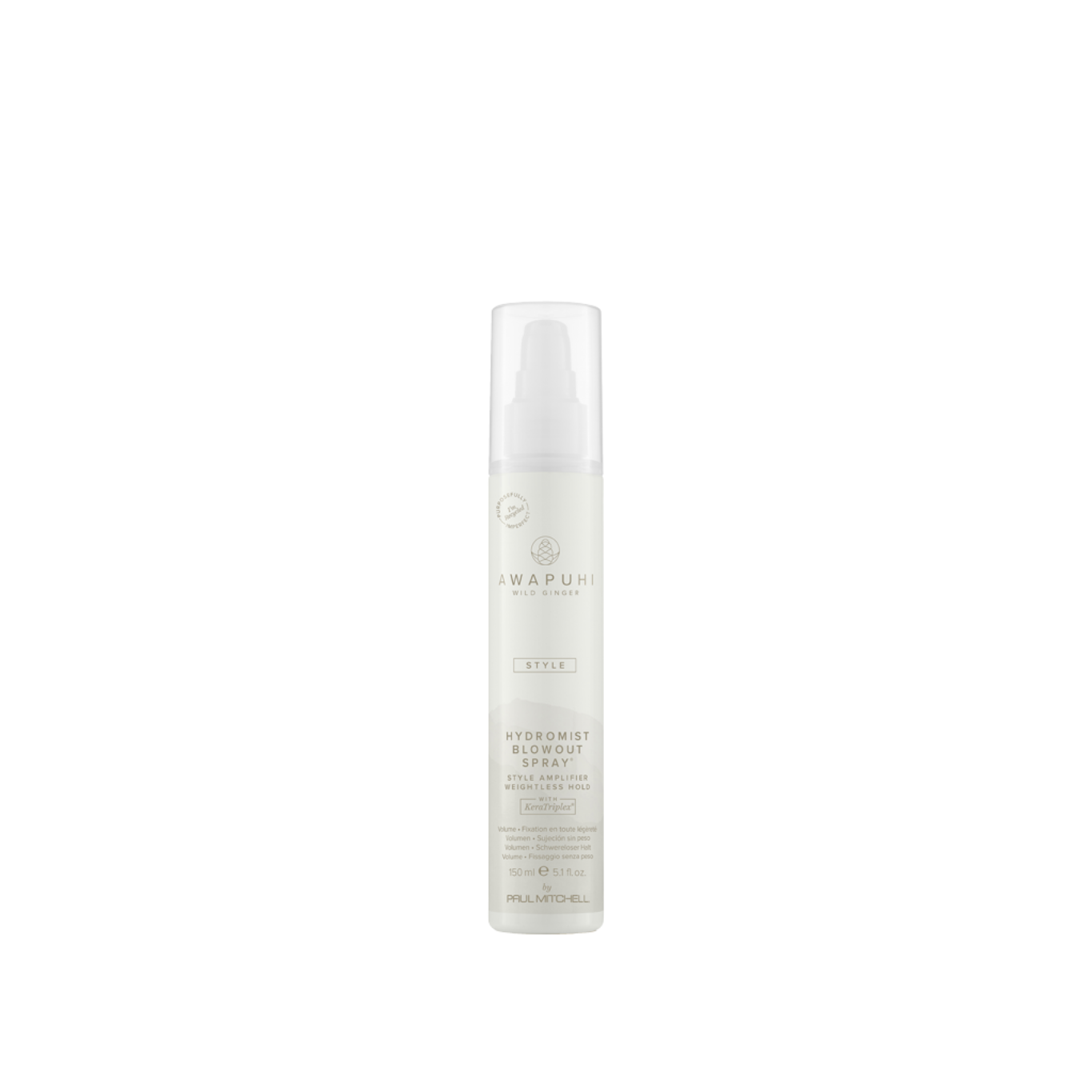 Wild Ginger Hydromist Blow-Out Spray 150ml